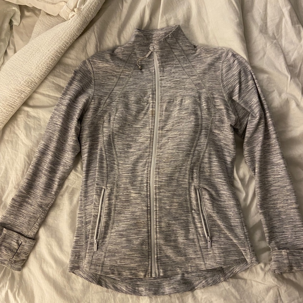 Lululemon Define Jacket size 12 gray
